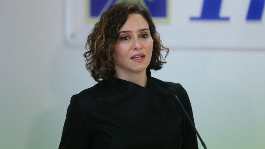 La presidenta de la Comunidad de Madrid, Isabel Díaz Ayuso.