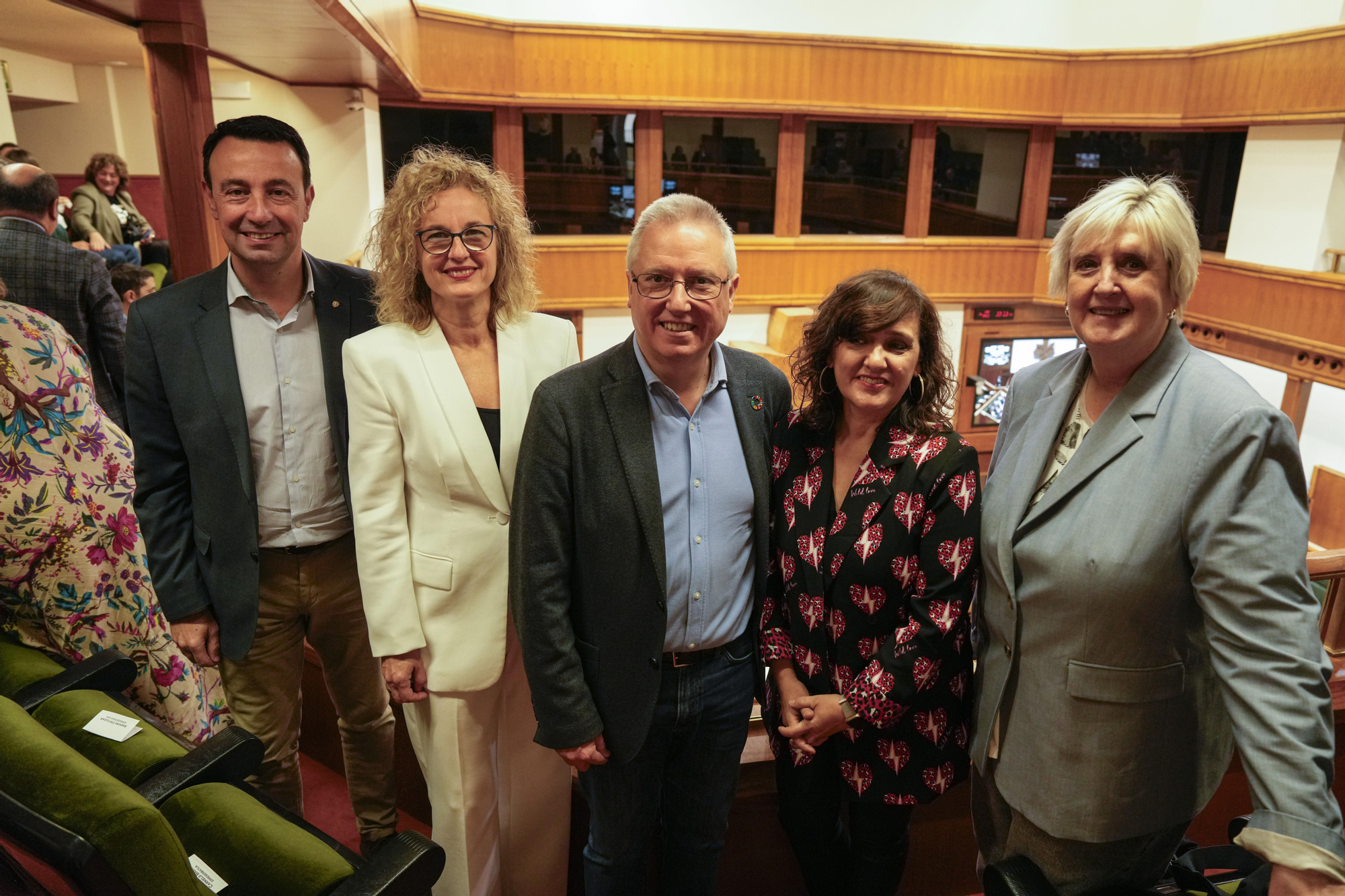 Los secretarios generales del PSE-EE en Bizkaia, Álava y Gipuzkoa