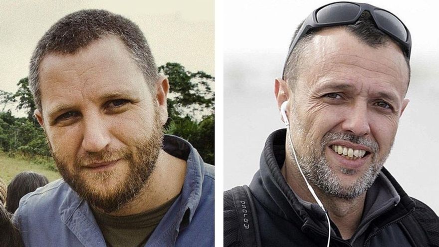 David Beriain y Roberto Fraile.
