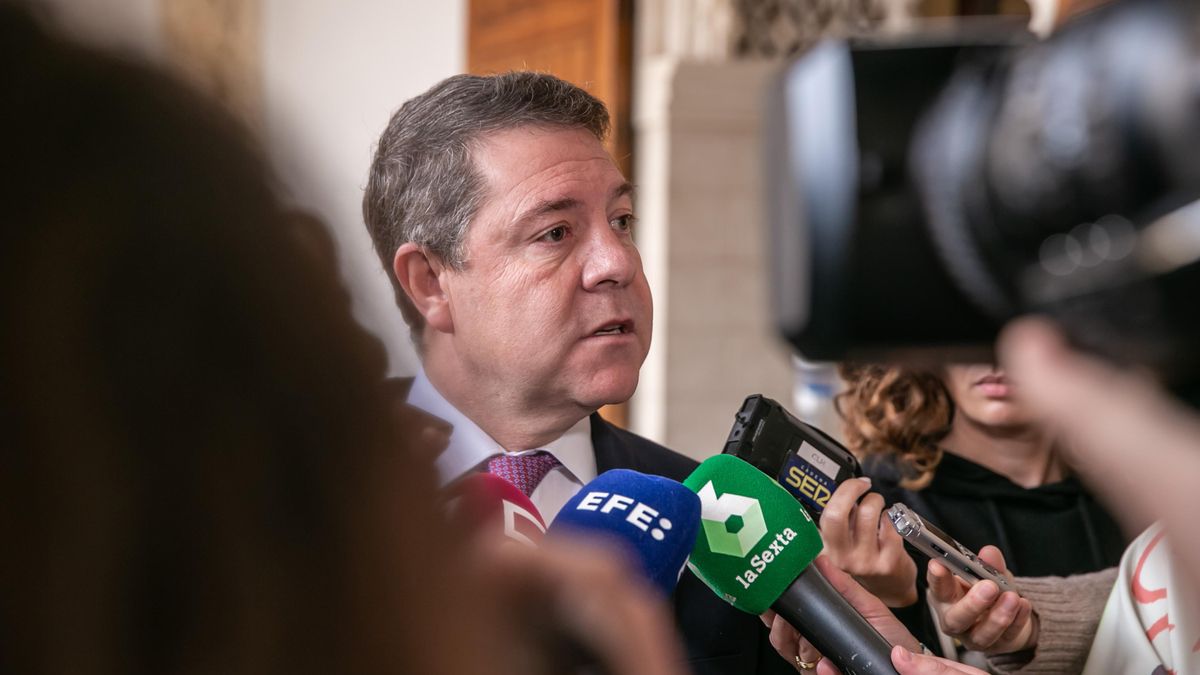El presidente de Castilla-La Mancha, Emiliano García-Page, en Toledo.