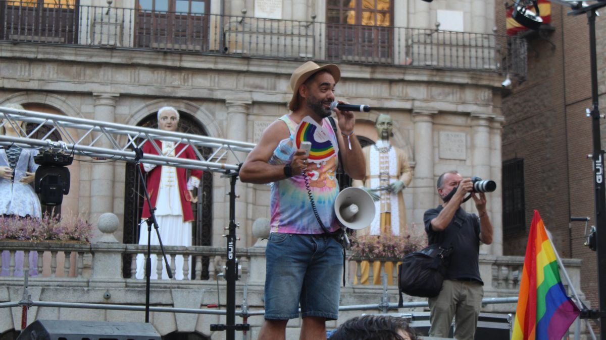 Ricardo Vicente, presidente de la asociación LGTBIQA+ Bolo-Bolo Castilla-La Mancha