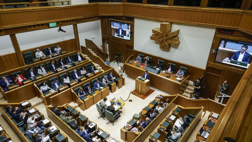PNV y PSE-EE superan el trámite del monográfico en el Parlamento y aprueban sólo 7 de 183 propuestas de la oposición