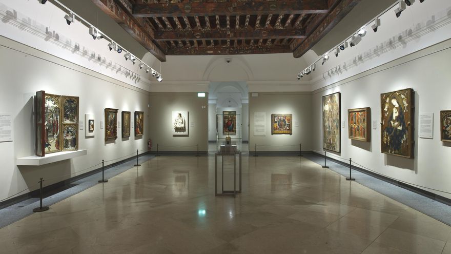 Vista del Museo del Prado. EFE