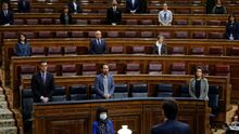 Imagen de archivo de la bancada del Gobierno en el Congreso de los Diputados.