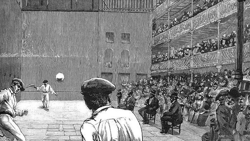 Tirando del hilo del Beti-Jai: la pelota vasca como deporte de moda en Madrid y pionero de la mujer deportista