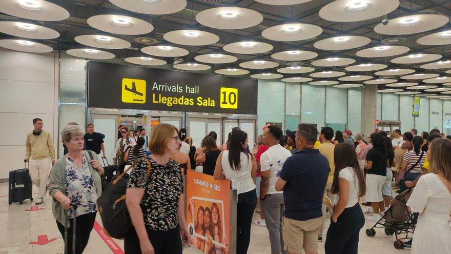 Imagen de la T4 este sábado.