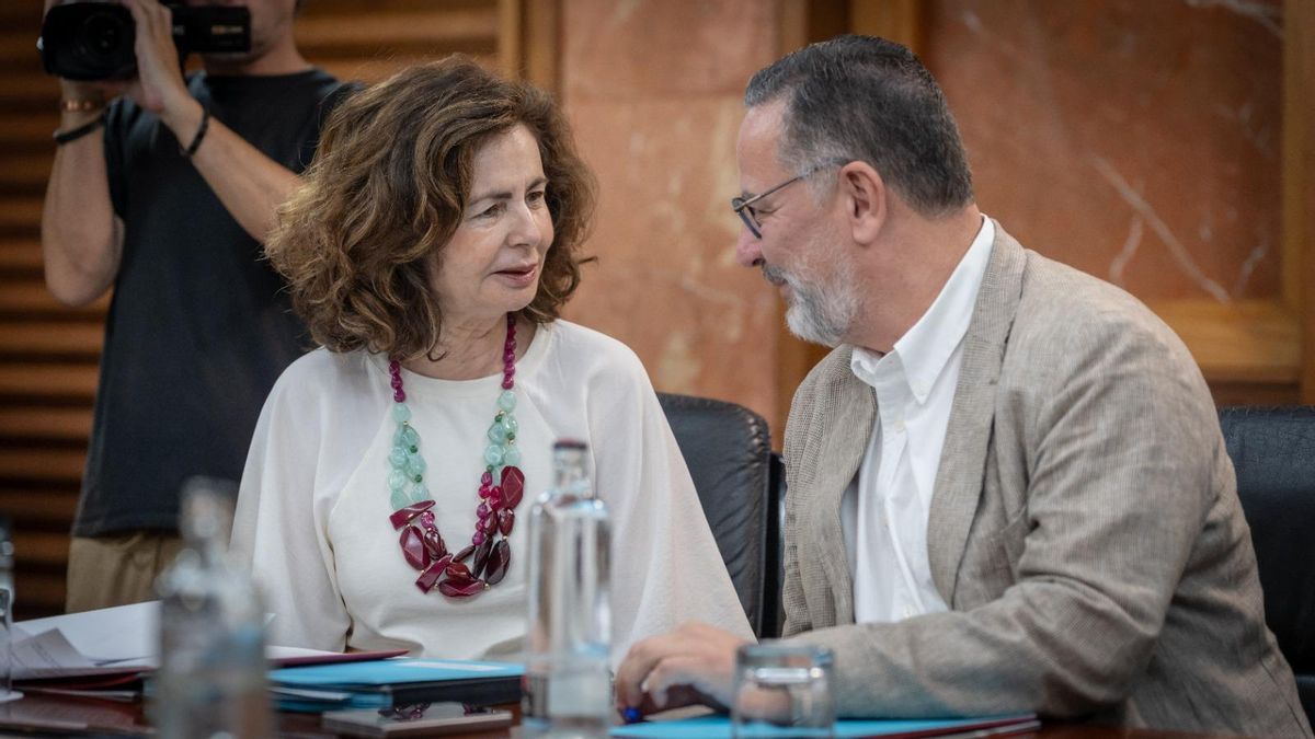 Matilde Asián,  de Hacienda y Relaciones con la Unión Europea del Gobierno de Canarias.