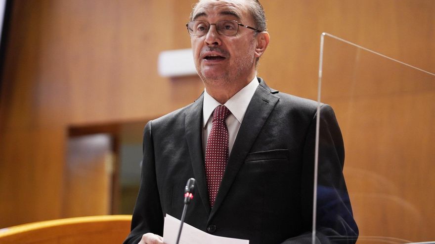 Lambán cree que "no será necesario" imponer más restricciones cuando concluya el estado de alarma