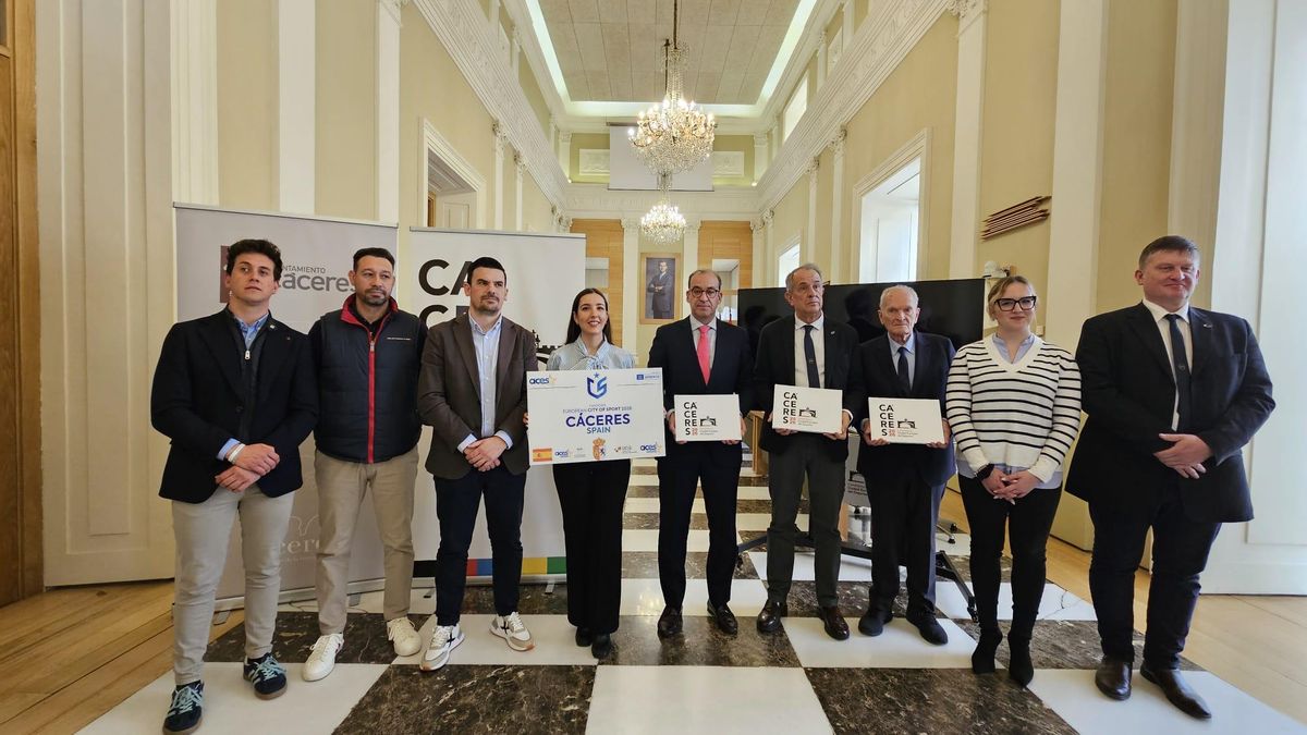 Cáceres 'Ciudad Europea del Deporte 2026'