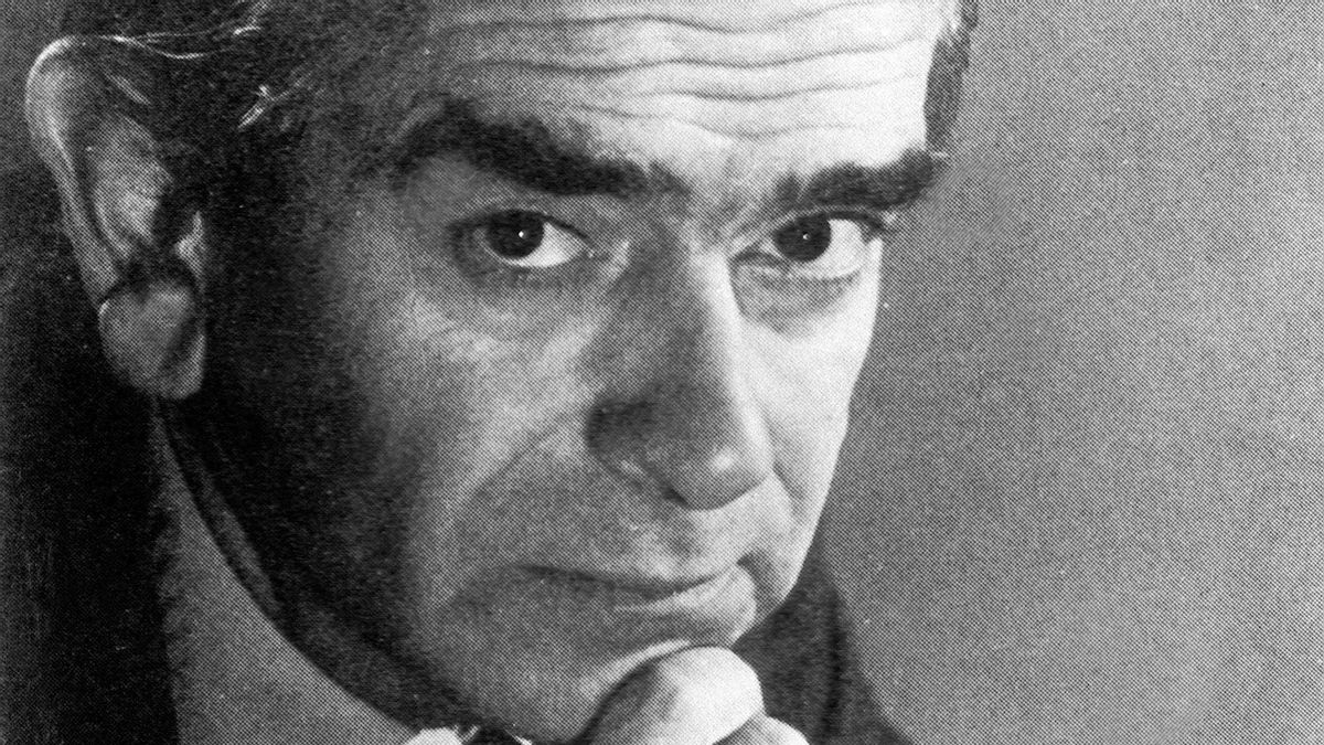 Retrato del escritor Ignacio Aldecoa