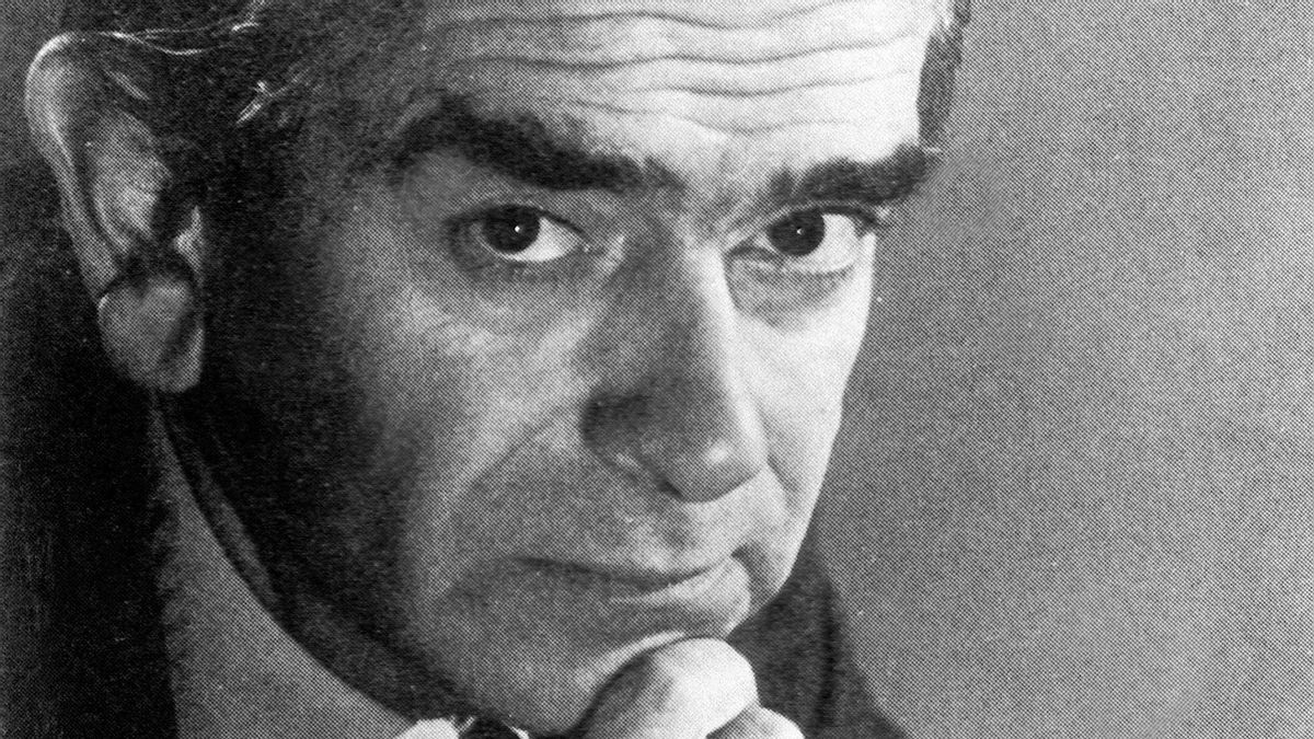 Retrato del escritor Ignacio Aldecoa