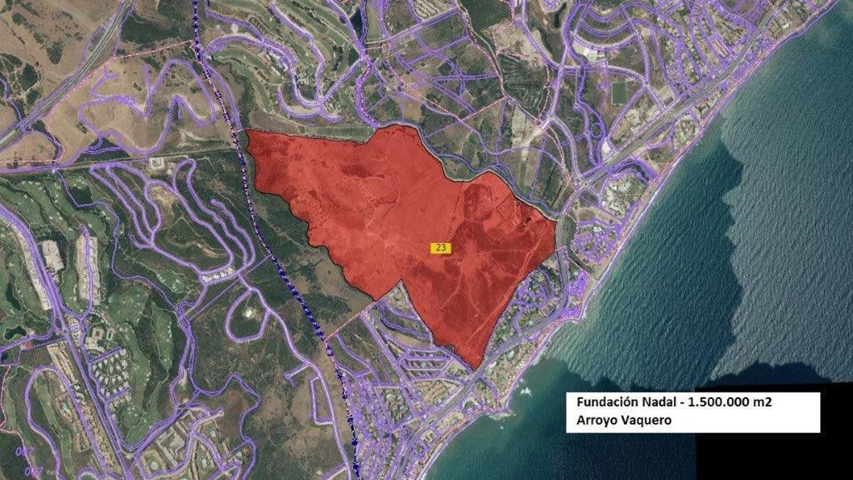 Terrenos de Arroyo Vaquero | Mapa del Catastro, cedida por Mariano Cabanillas