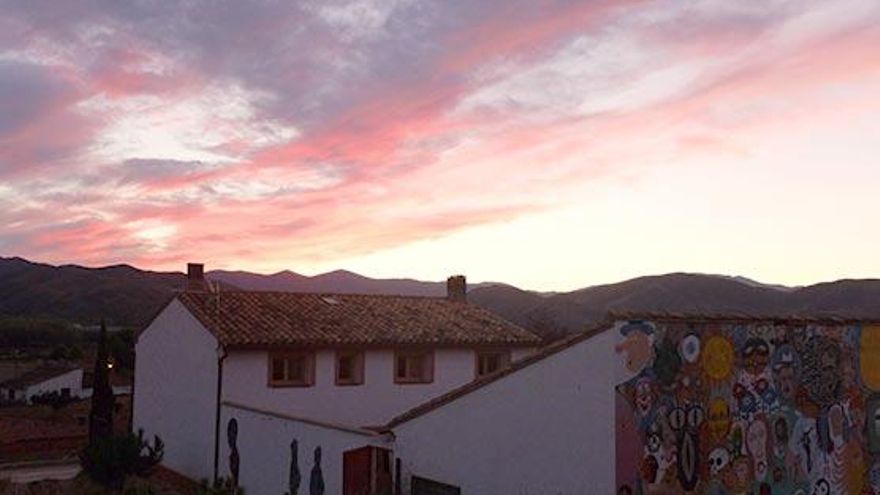 Un pueblo zaragozano de 70 habitantes esconde una incubadora cultural internacional