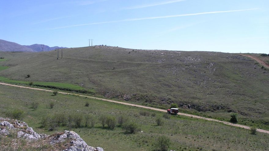 Destrozan con maquinaria pesada los restos de un campamento romano en un pueblo de Palencia