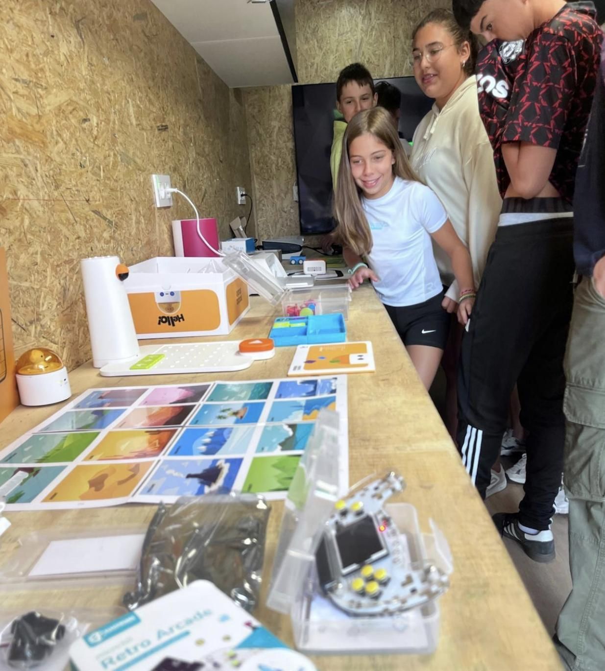 Una de las actividades de STEAM en Ruta