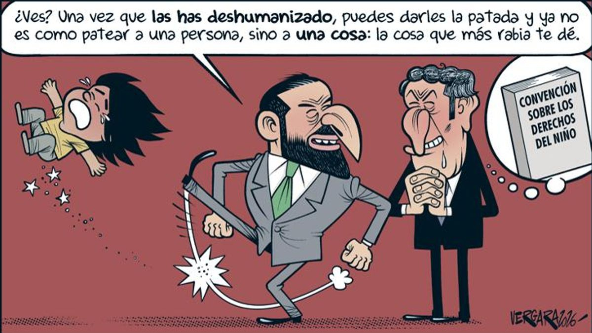 Niñas migrantes