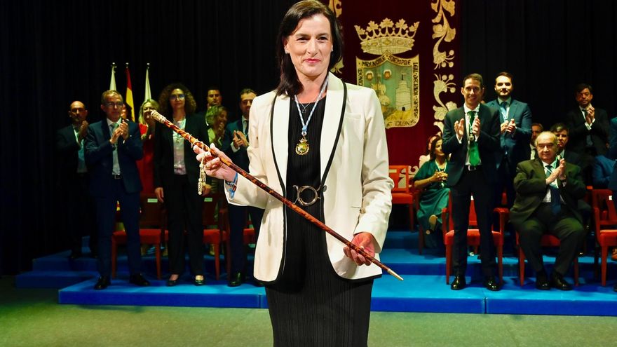 Investidura de Gema Igual (PP) como alcaldesa de Santander.