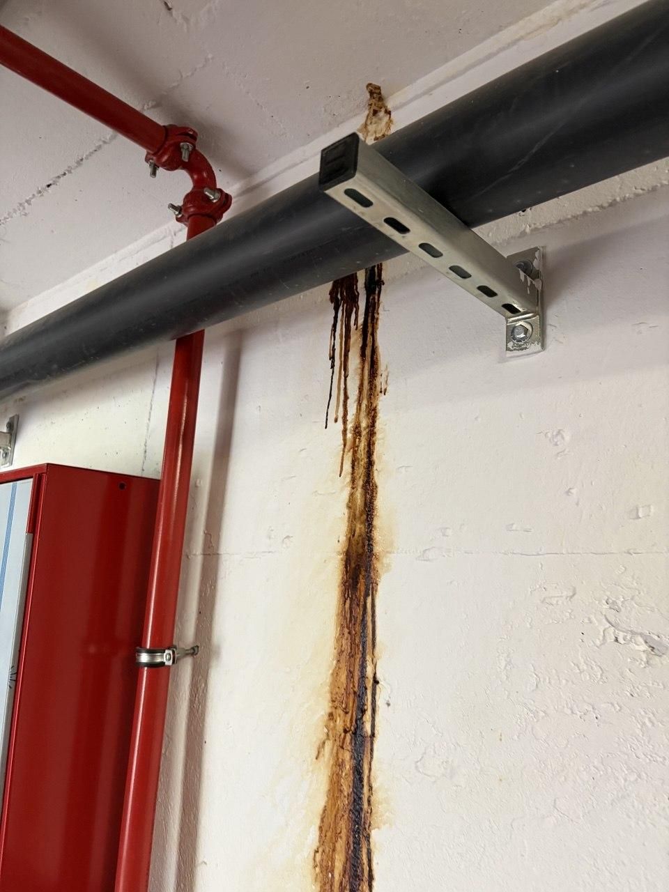 Las humedades son otro de los problemas que presenta la infraestructura.