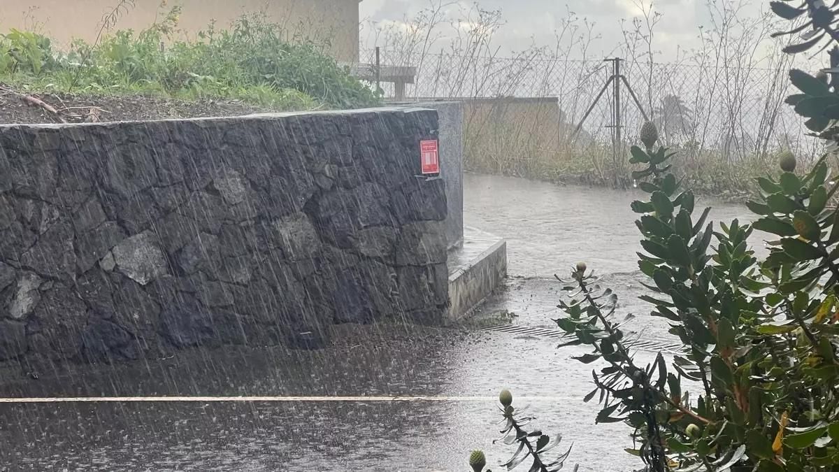 Lluvias este jueves en La Palma