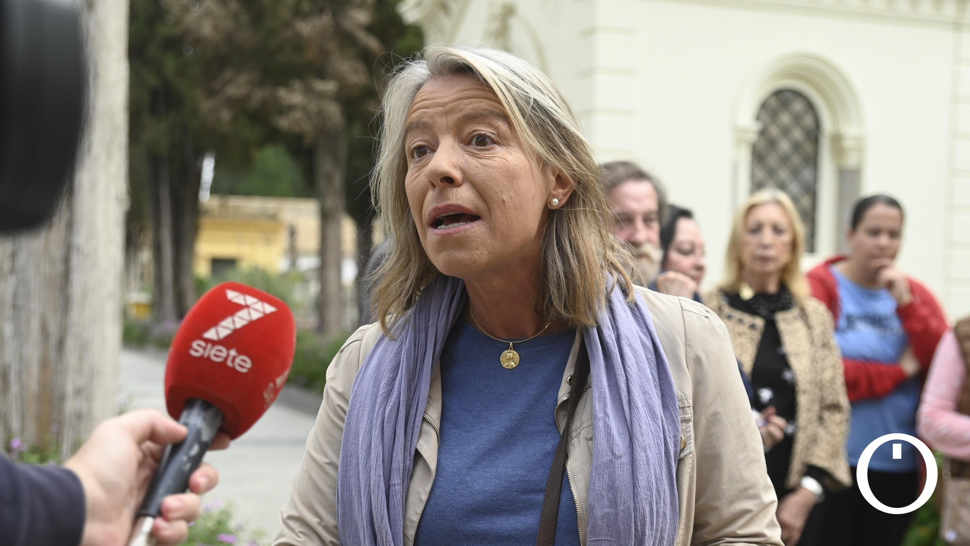 Concentración de pintores y la asociación pro casa museo Julio Romero de Torres