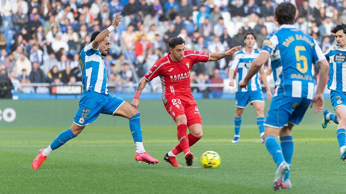 Las imágenes del RC Deportivo de La Coruña - Córdoba CF