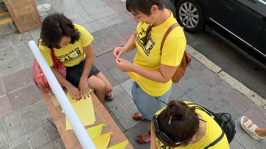 Escuelas de Calor andaluzas en el 23J: colegios electorales rozando los 35 grados, “los mismos que nuestros niños soportan cuando aprieta el sol”