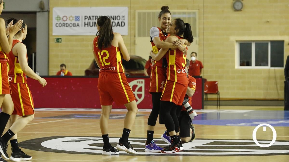 Las imágenes del España - Bélgica