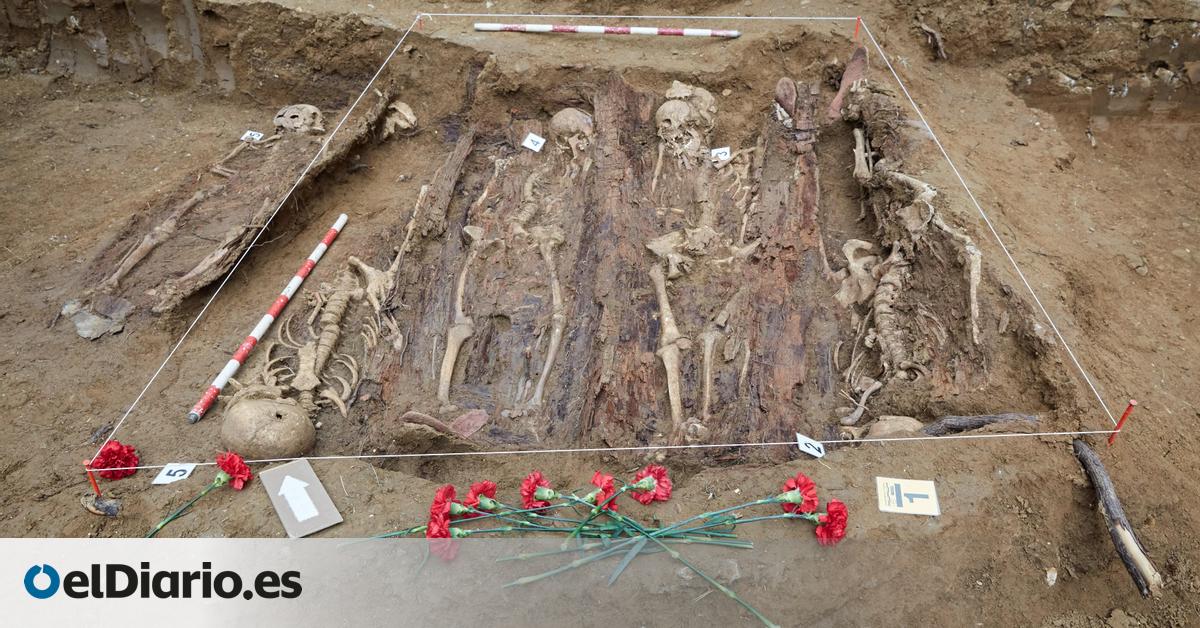 Navarra identifica los restos de un militante de la CNT de Durango asesinado en el penal franquista de San Cristóbal