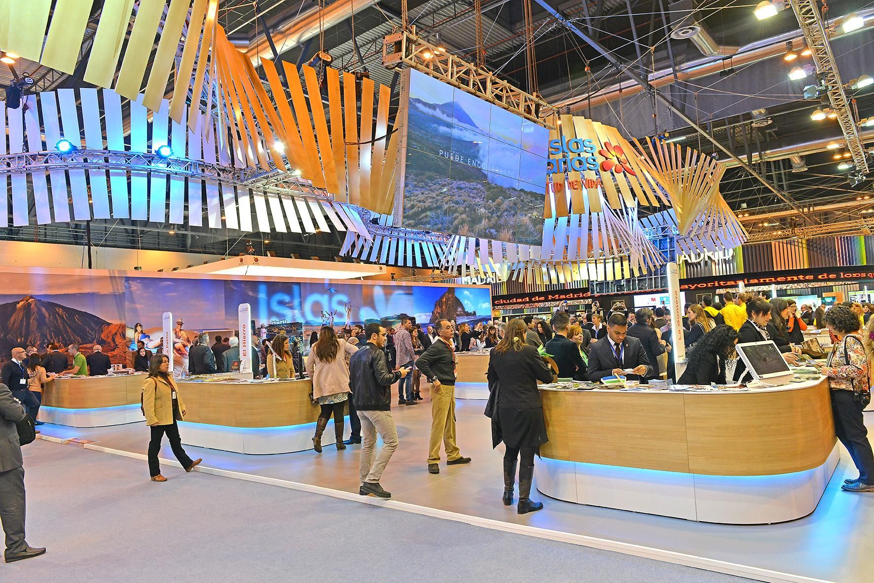 Stand de Canarias en Fitur. Foto: Cabildo de Lanzarote