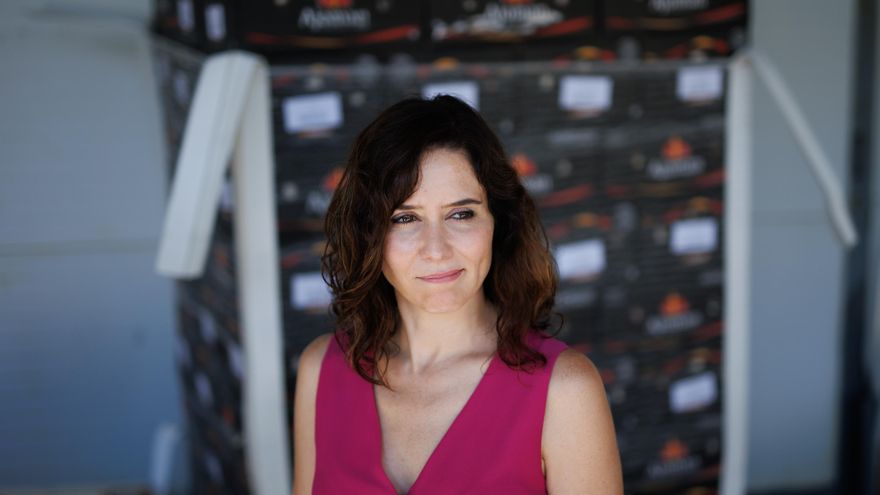 La presidenta de la Comunidad de Madrid, Isabel Díaz Ayuso