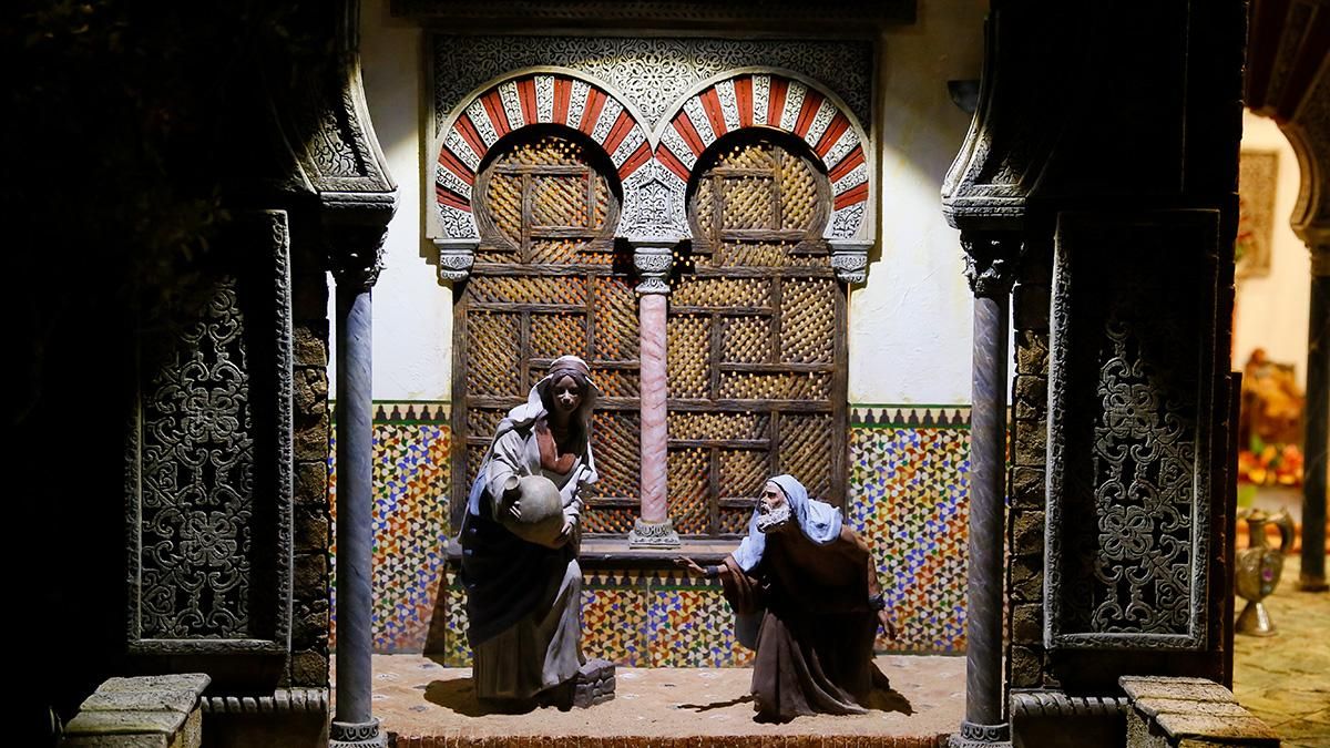 Inauguración del Belen de Cajasol