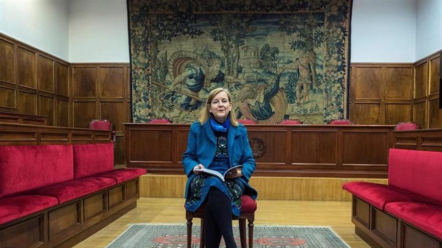 La jueza María Elósegui, representante de España en el Tribunal de Estrasburgo.