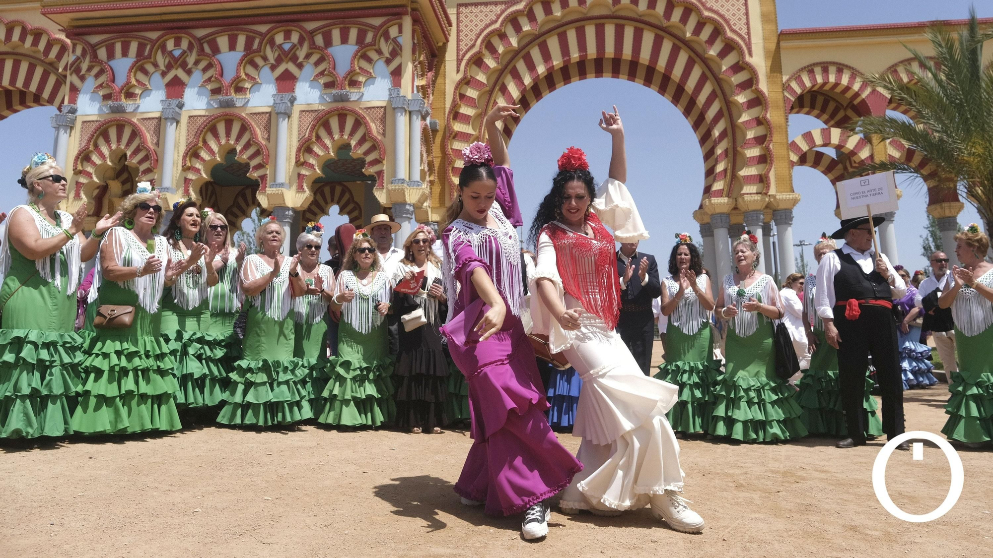 Ambiente de jueves en la feria de Córdoba.