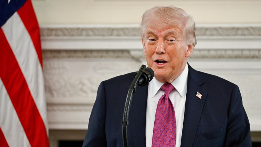 El presidente de EE.UU., Donald Trump. EFE/EPA/DANIEL HEUER / POOL