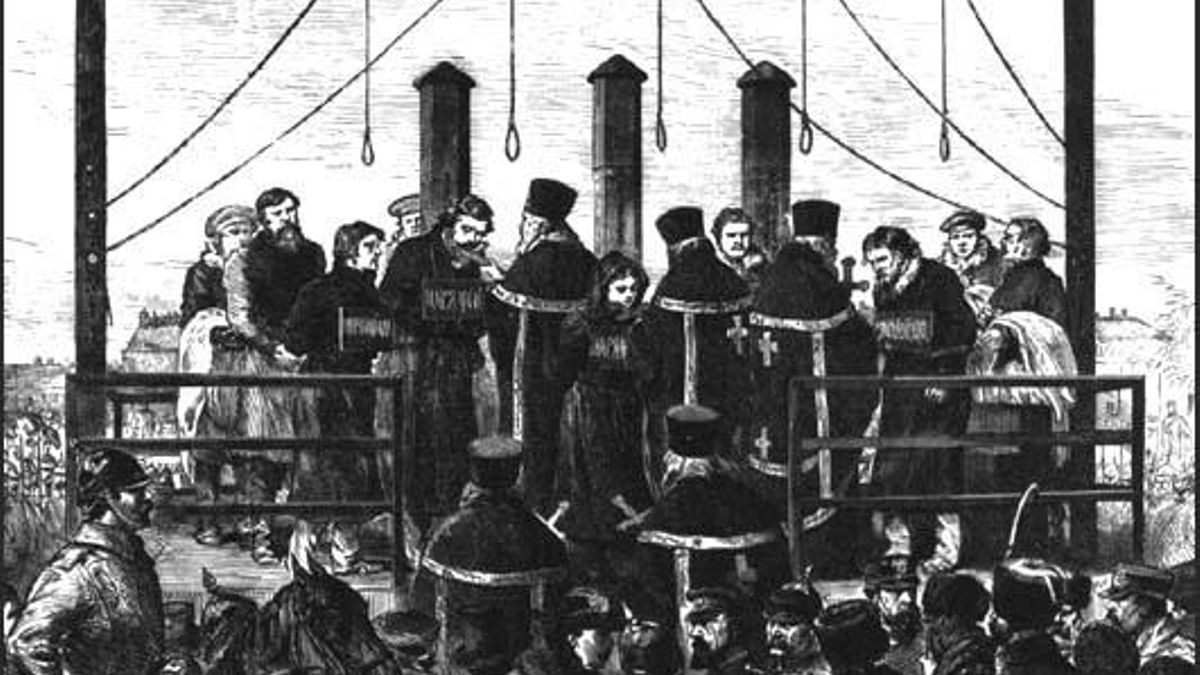 Los encargados de matar a Alejandro II pagaron el crimen con su vida