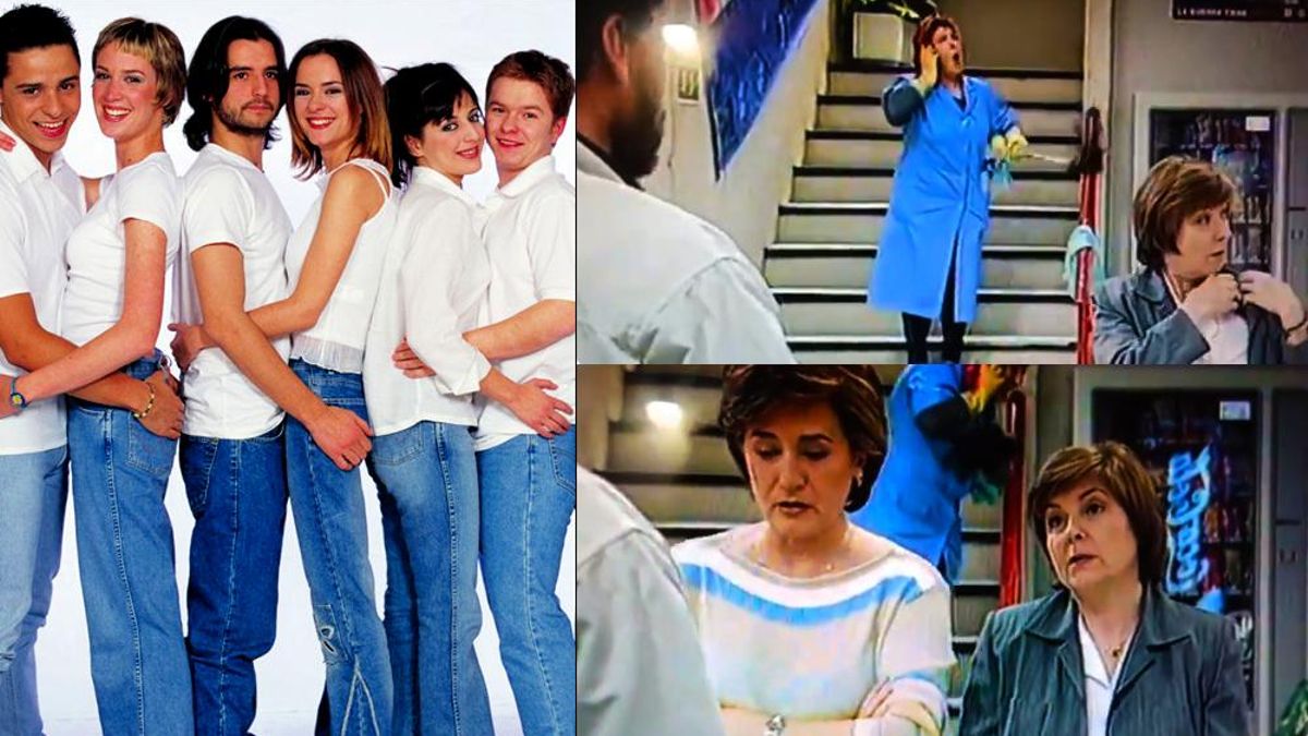 La historia de la figurante que "robó" una escena de 'Compañeros' a los protagonistas: "No fue una broma"