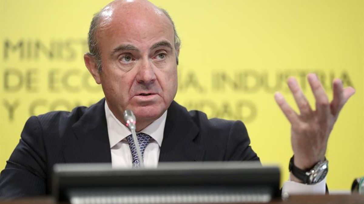 El ministro de Economía, Luis de Guindos.