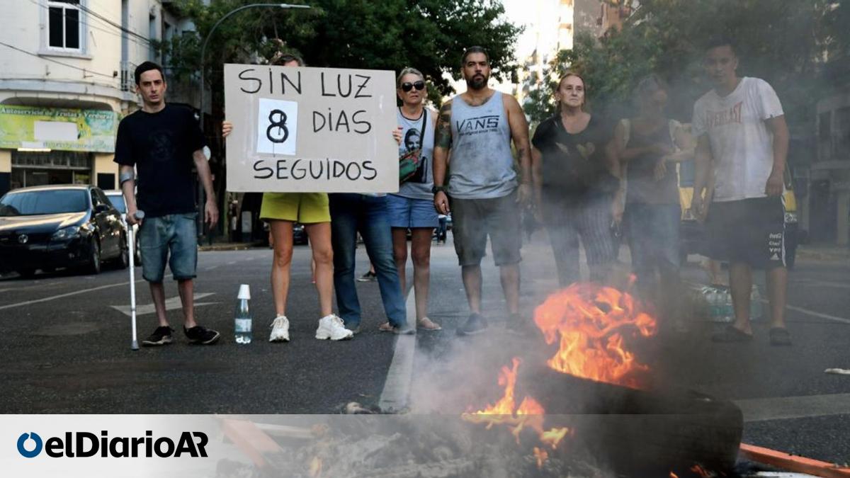 En otra jornada agobiante, siguen los cortes de luz y se multiplican ...