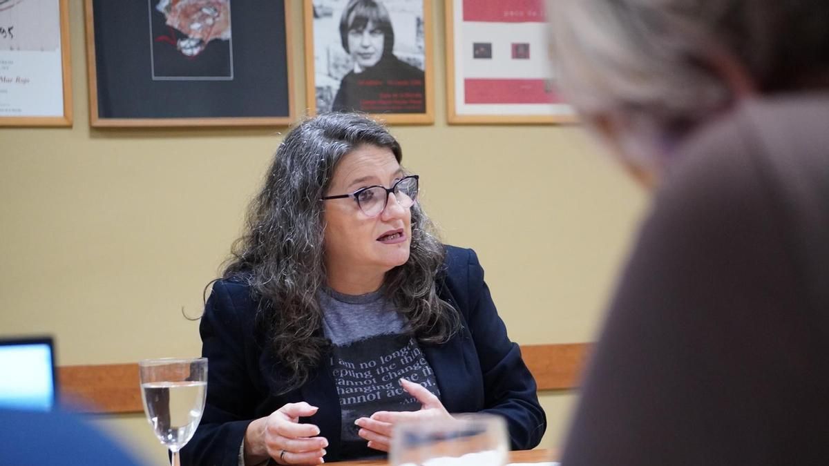 Mónica Oltra avanza sus propuestas para la alcaldía: "Lo primero que haré será solicitar que València sea ciudad tensionada"