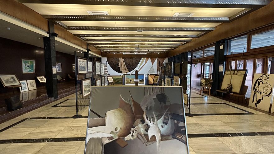 Cuadros cedidos por BBVA a Yrichen.