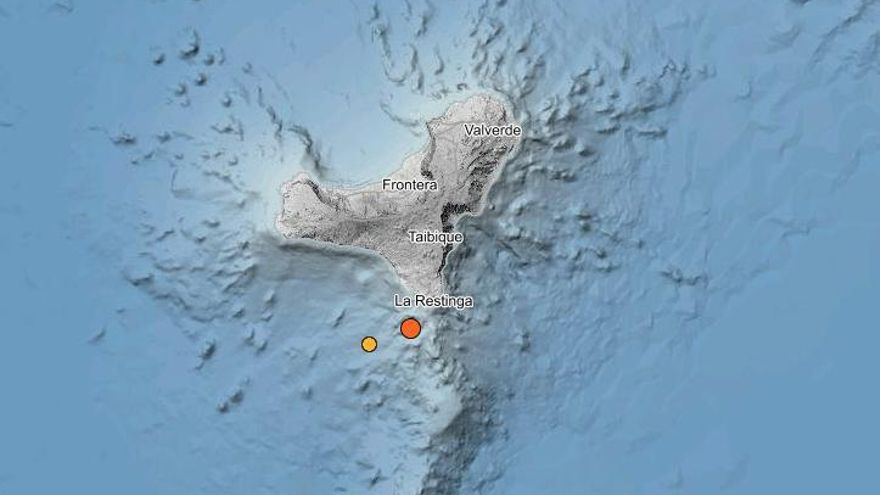 Dos terremotos de 3,3 y 2,5 en El Hierro este martes