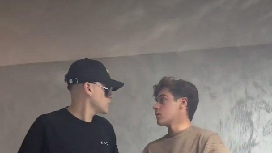 Franco Colapinto llegó a Tik Tok con su primer video junto a Bizarrap