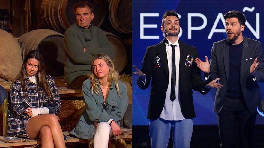 'Pesadilla en El Paraíso 2' (8.8%) y 'Todos contra 1' (5.8%) viven una noche fatídica, con mínimos en Telecinco y La 1