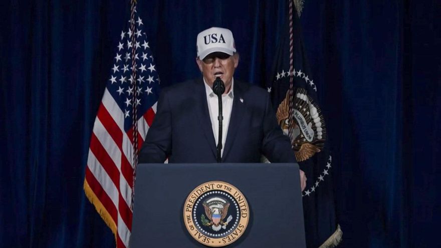 Captura de vídeo extraída de la Cuenta de Truth Social del presidente de EE.UU, Donald Trump, quien anunció este sábado una operación militar "masiva" con el objetivo de "aniquilar" y "destrozar" al régimen de los ayatolás en Irán, al tiempo que pidió al pueblo iraní alzarse para tomar el control en todo el país.EFE/ Cuenta de Truth Social del Presidente de EE.UU. Donald Trump SOLO USO EDITORIAL/SOLO DISPONIBLE PARA ILUSTRAR LA NOTICIA QUE ACOMPAÑA (CRÉDITO OBLIGATORIO)