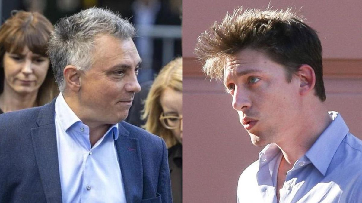 Sebastián Pareja y Santiago Caputo.