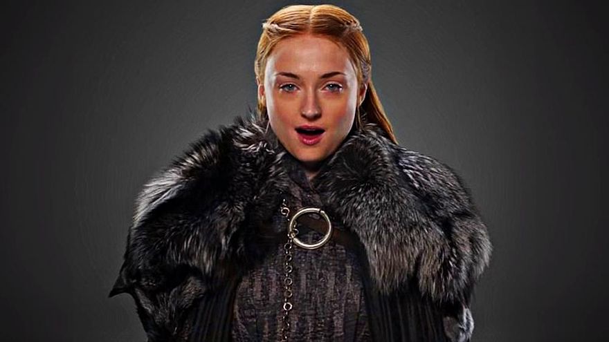 Sophie Turner en 'Juego de Tronos'
