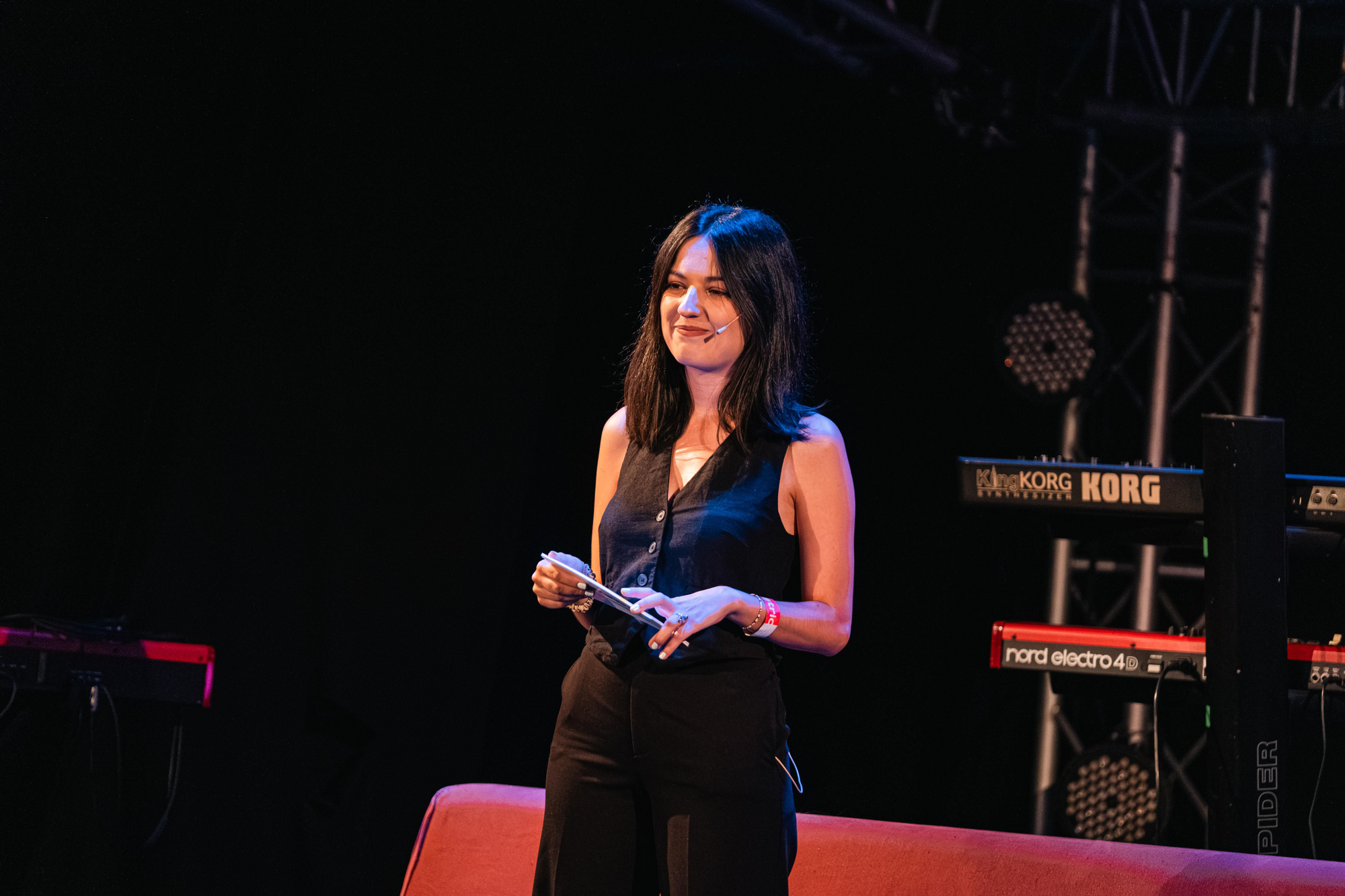 María Palau, en la I Festa pel Valencià d'elDiario.es.