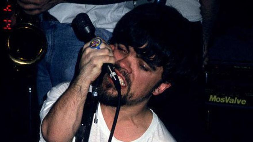 La banda de punk de Peter Dinklage antes de ser Tyrion en Tronos. Getty Images