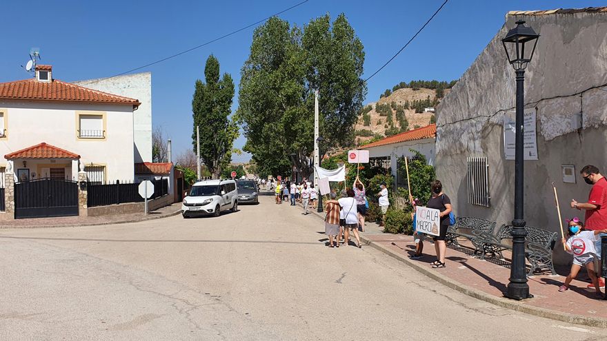 Los vehículos recorrieron la distancia entre Tinajas y Gascueña (Cuenca)