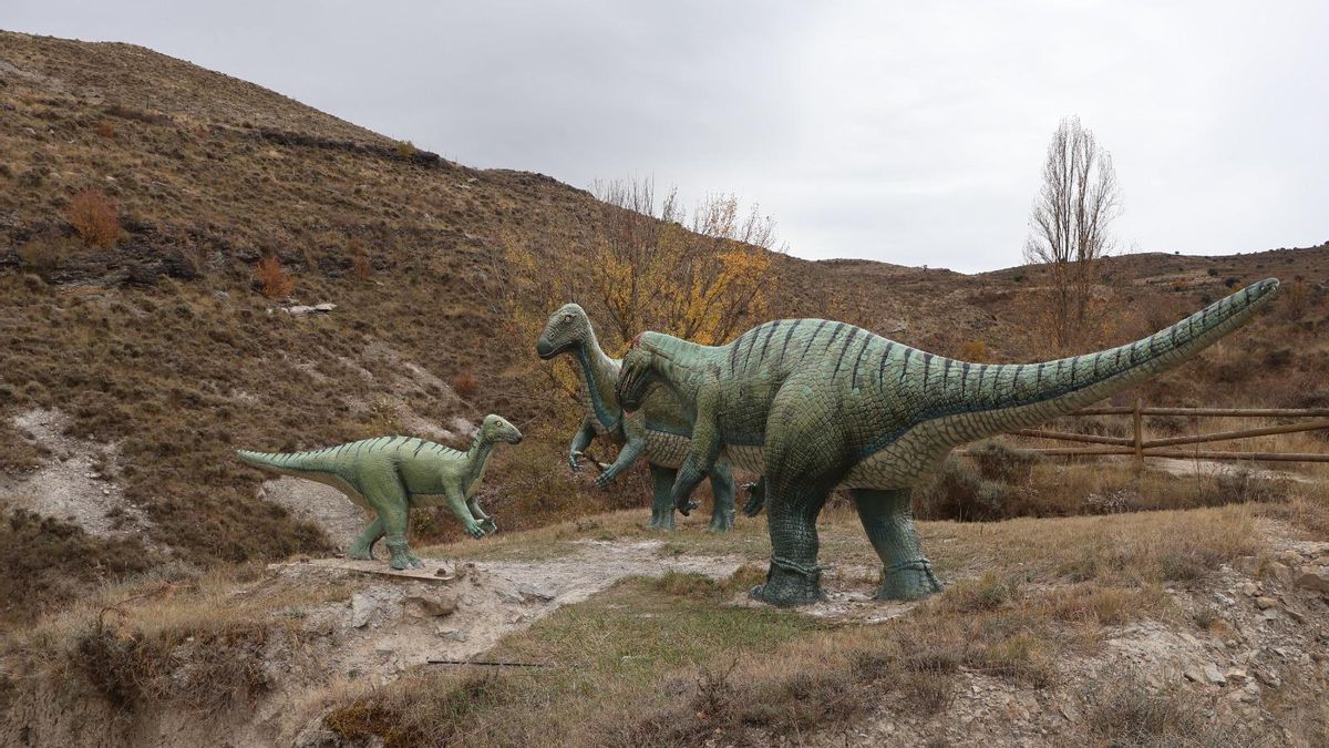 Dinosaurios en Enciso, La Rioja